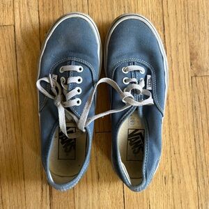 Unisex Blue Vans Authentics